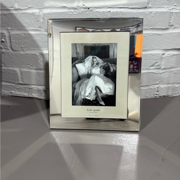 Kate Spade Mr. & Mrs. Silverplate Frame - Picture 1 of 3